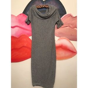 Fashion Nova - NEVER WORN! Grey Sweater Dress